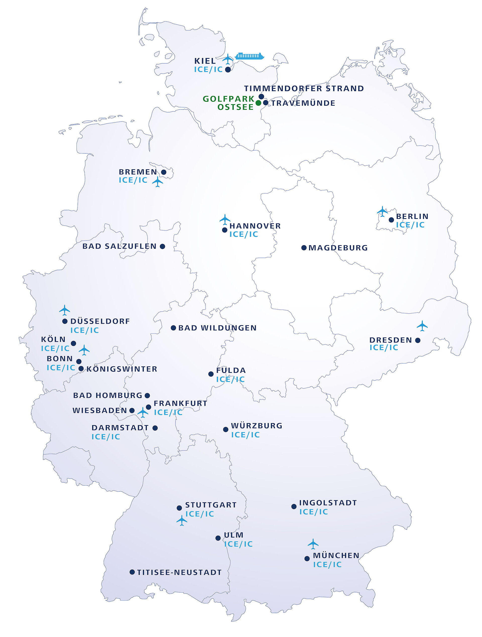 Maritim Hotels in Deutschland